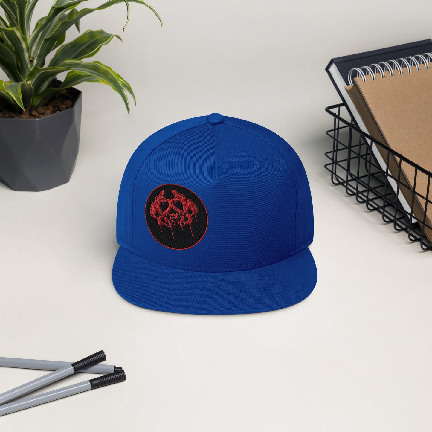 Flat Bill Logo Snapback