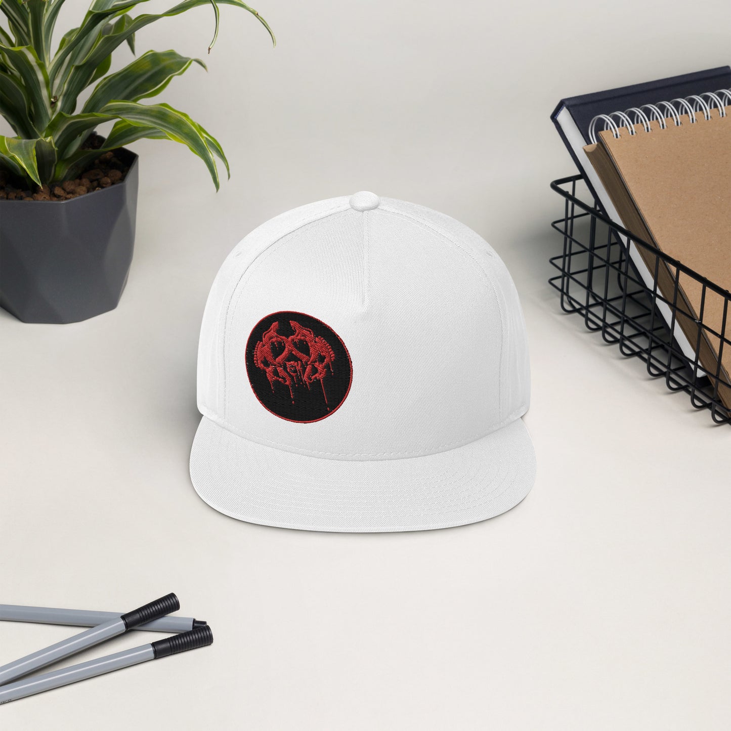 Flat Bill Logo Snapback